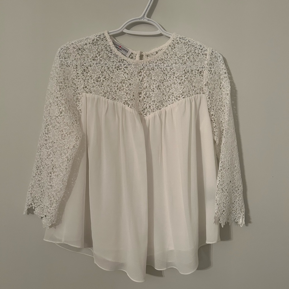 Jillian Harris lace top